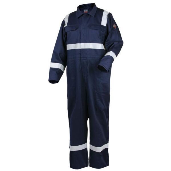 Overall Navy blue with Reflectors - Image 3
